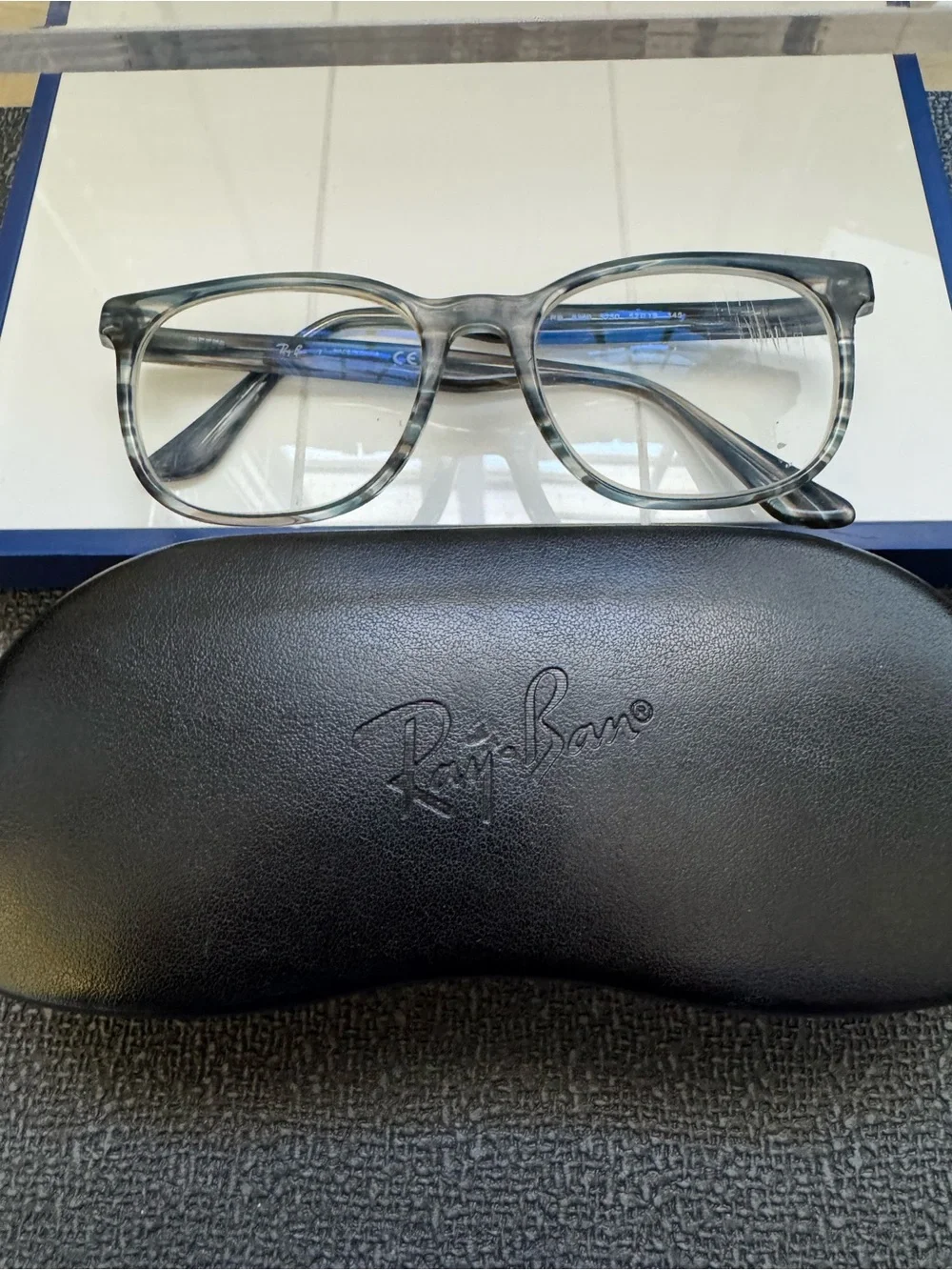 RayBan Eyeglasses Frame & Case